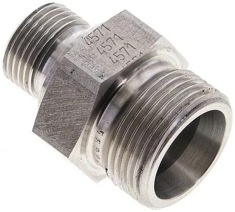 XGE 16 SR 3/8 ES ED, Rovná šroubení k našroubování elastomerového těsnění, závit G