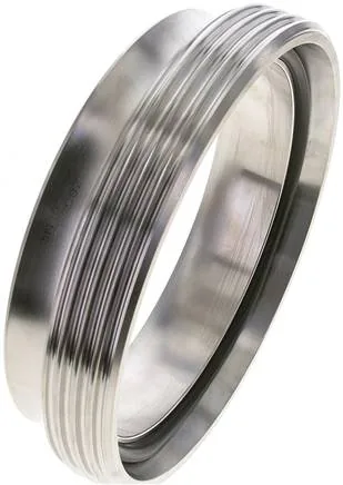 DNMA 60150 ESASI, Hrdla pro přivaření se závitem (mlékárenský závit), DIN 11851 / analogicky DIN 11851