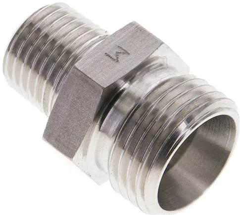 XGE 12 LR 1/4 KON ES, Rovná šroubení se šrouby, závit R