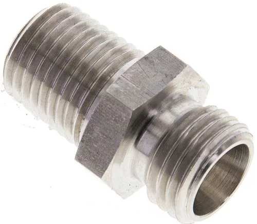 XGE 8 LR ES NPT, Přímá šroubení k zašroubování, závit NPT