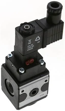 M CL 38 24V=, 3/2cestné magnetické ventily- Multifix, až 14000l/min