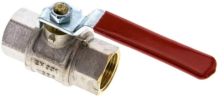 KH 34 SAU K, Mosazný kulový kohout, Rp 3/4", 0 až 50 bar, pro kyslík (prům.)