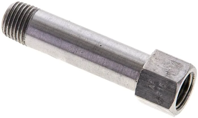 SNV M10X1-46 ES, Prodloužení závitu a adaptér na maznice, PN 100