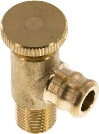 AB 14, Vypouštěcí ventil / odvzdušňovací ventil s nátrubkem, G 1/4", PN25