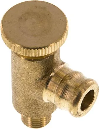 AB 18, Vypouštěcí ventil / odvzdušňovací ventil s nátrubkem, G 1/8", PN25