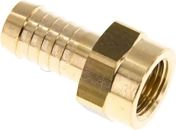 AST M1613 MS, Nátrubky k našroubování na hadice s metrickým závitem (pevným vnitřním závitem), PN 16