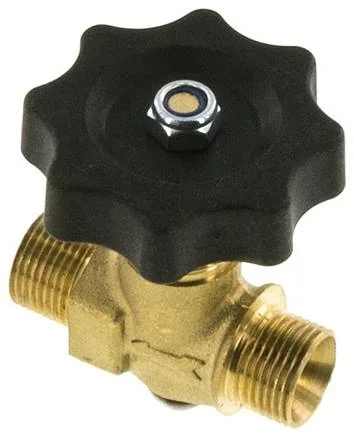 ASVG 38, Kulový uzavírací ventil, mosaz,sudá, G 3/8", PN 40
