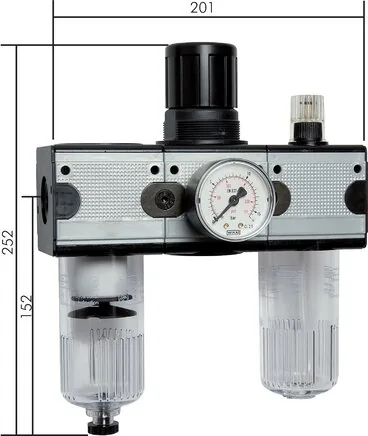 CL 123, Jednotky údržby vzduchu 3dílné – konstrukční řada Multifix 2, 5800 l/min*****