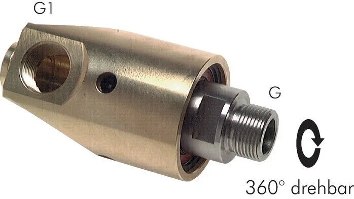 DGHR 112, Univerzální otočné průchodky do 3500 ot/min, do 50 bar