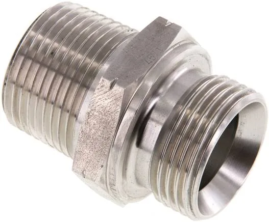 DN 10G10NPT ES, Dvojité spojky se závitem G/závitem NPT, PN 40
