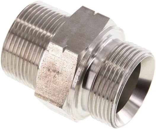 DN 114G114NPT ES, Dvojité spojky se závitem G/závitem NPT, PN 40