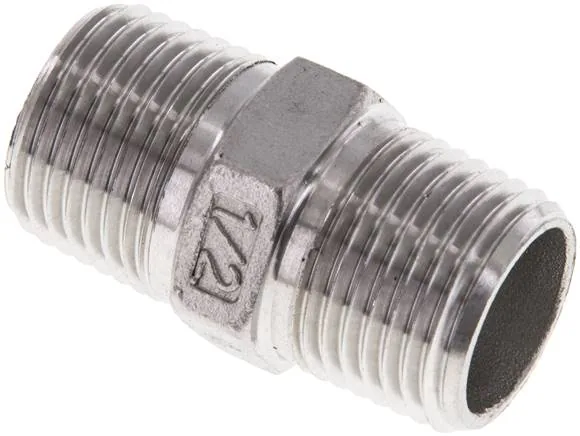 DN 1212 K ES NPT, Dvojité vsuvky se závitem NPT, PN 16