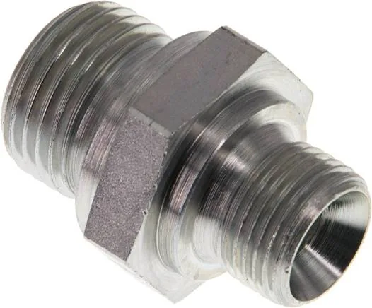 DN 1238 HD, Dvojitá vsuvka se závitem G (60° univerzální těsnicí kužel, vnější, do 400 bar