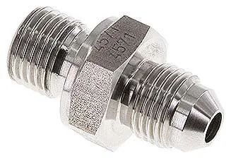 DN 14-1/2 ES, Dvojitá vsuvka se závitem G/JIC (vnější), do 350 bar