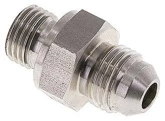 DN 14-9/16 ES, Dvojitá vsuvka se závitem G/JIC (vnější), do 350 bar