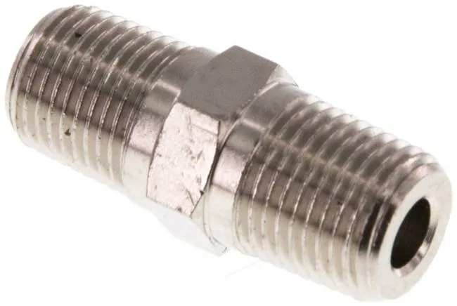 DN 18R18NPT MSV, Dvojité spojky se závit R/závit NPT, PN 60