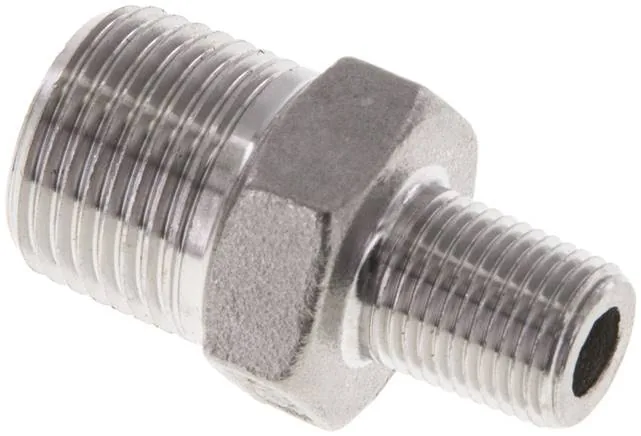 DN 3818 K ES NPT, Dvojité vsuvky se závitem NPT, PN 16