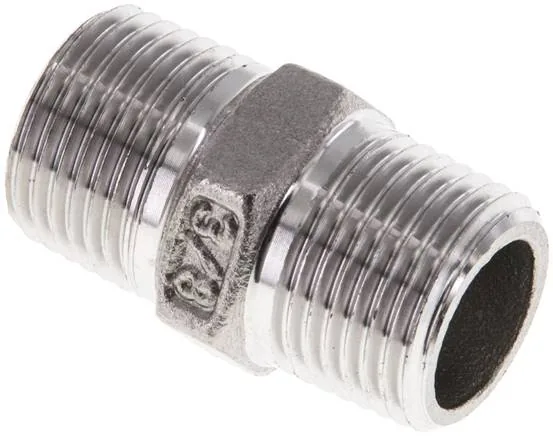 DN 3838 K ES NPT, Dvojité vsuvky se závitem NPT, PN 16