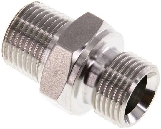 DN 38G38NPT ES, Dvojité spojky se závitem G/závitem NPT, PN 40