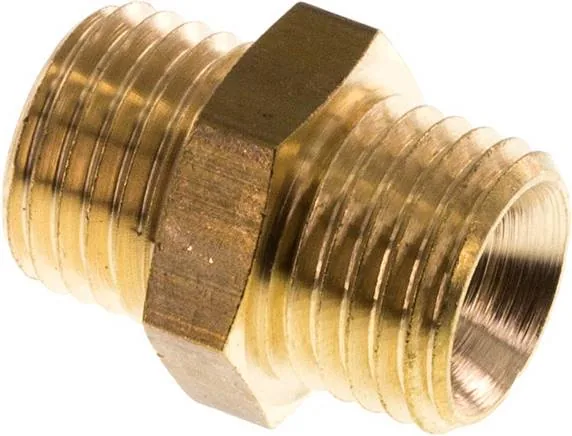 DN M14-M14 MS, Dvojitá vsuvka s metrickým závitem, PN 16
