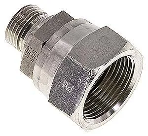 EV 1 5/16-12 ES, Šroubové spojky se závitem G (vnější) / závitem JIC (vnitřní), do 310 bar