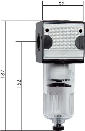 F 34 M, Filtr - konstrukční řada Multifix 2, 5850 l/min