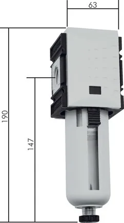 F 382 F M AM, Filtr – konstrukční řada Futura 2, 3500 l/min