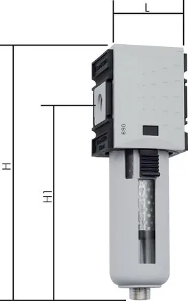FA 34 F, Filtr s aktivním uhlím – Futura, až 2500 l/min*