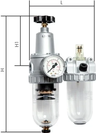 FDO 11 S, Jednotky úpravy vzduchu dvoudílné - Standard, do 4000 l/min