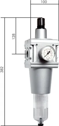 FR 345-16 K, Regulátor s filtrem - řada Multifix 5, 15000 l/min**
