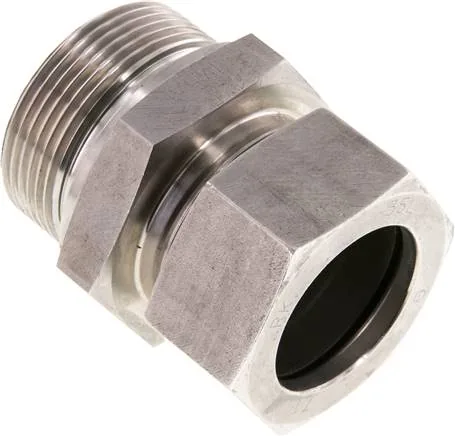 GE 35 LR 11/2 ES ED, Rovná šroubení k našroubování elastomerového těsnění, závit G