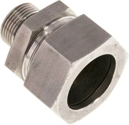 GE 35 LR 3/4 ES ED, Rovná šroubení k našroubování elastomerového těsnění, závit G
