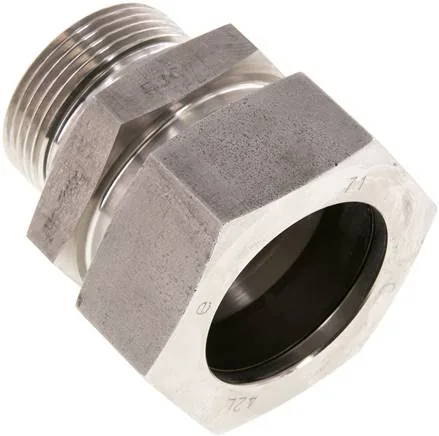 GE 42 LR 11/4 ES ED, Rovná šroubení k našroubování elastomerového těsnění, závit G