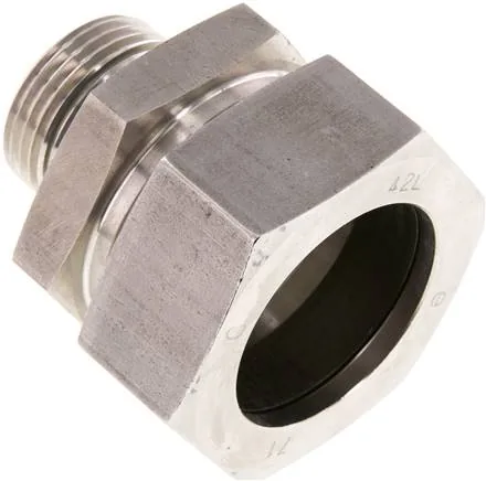 GE 42 LR 1 ES ED, Rovná šroubení k našroubování elastomerového těsnění, závit G