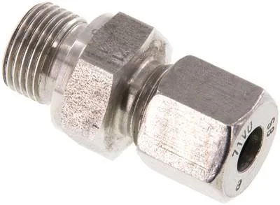 GE 8 SR 3/8 ES, Přímá šroubení k zašroubování, závit G / R