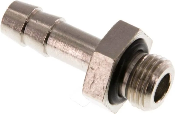 GT 186 MSV ED, Hadicové trny s válcovým závitem – elastomerové těsnění, PN 30
