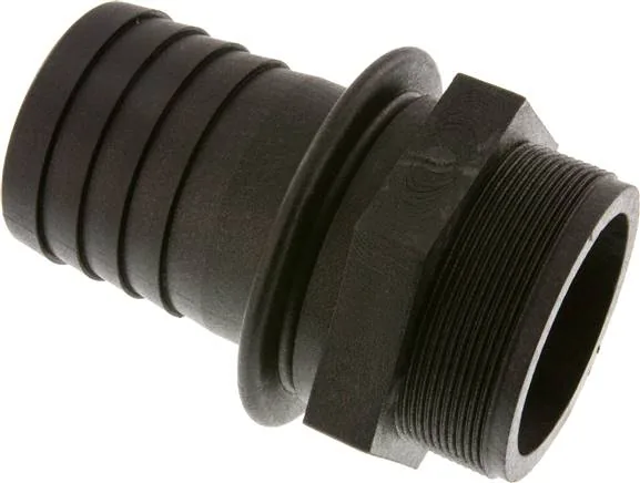 GT 3076 PP, Hadicové trny s válcovým závitem – plastové, PN 10