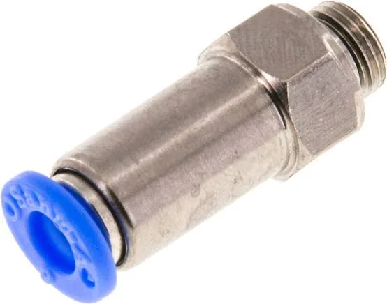 HAIQS 186 G, Zpětný ventil G 1/8"-6 mm, průtok od závitu k hadici, IQS standard