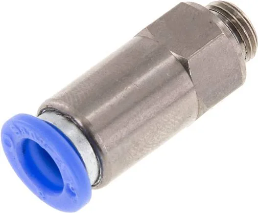 HAIQS 188 G, Zpětný ventil G 1/8"-8 mm, průtok od závitu k hadici, IQS standard