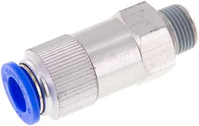 HAIQS 3812, Zpětný ventil R 3/8"-12 mm, průtok od závitu k hadici, IQS standard