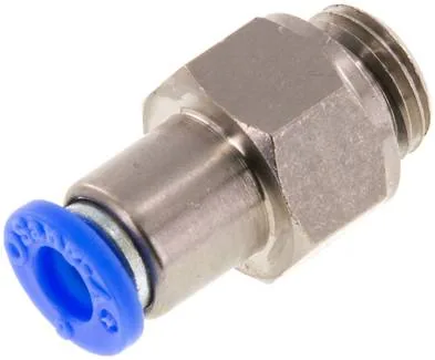 HBIQS 146 G, Zpětný ventil G 1/4"-6 mm, průtok od hadice k závitu, IQS standard