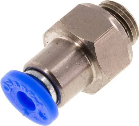 HBIQS 184 G, Zpětný ventil G 1/8"-4 mm, průtok od hadice k závitu, IQS standard