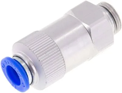 HBIQS 3810 G, Zpětný ventil G 3/8"-10 mm, průtok od hadice k závitu, IQS standard