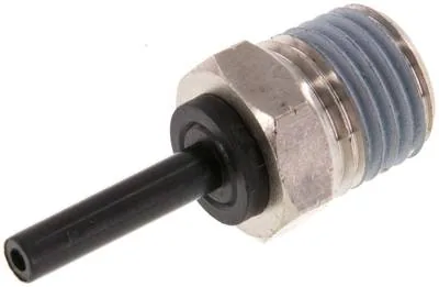 IQSG 144H NPT, Nátrubek k zašroubování NPT 1/4"-4 mm koncovka rychlospojky, IQS standard