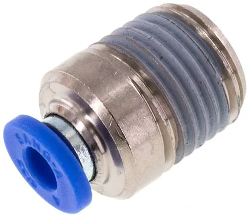 IQSG 144 I, Přímá nástrčná spojka R 1/4"-4 mm, IQS standard s vnitřním šestihranem