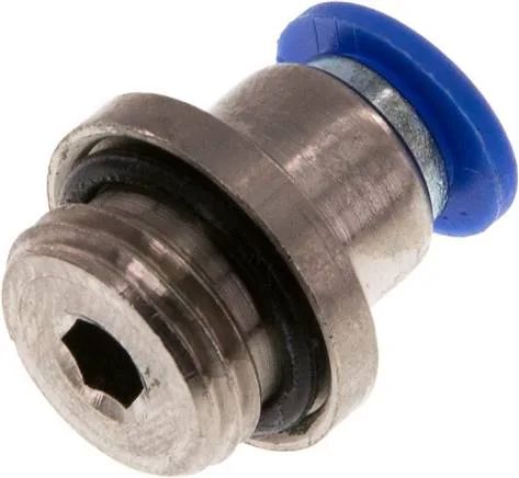IQSG 146 IG, Přímá nástrčná spojka G 1/4"-6 mm, IQS standard s vnitřním šestihranem
