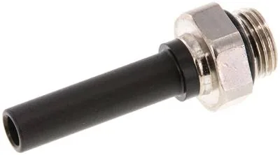 IQSG 186H G, Nátrubek k zašroubování G 1/8"-6 mm koncovka rychlospojky, IQS standard