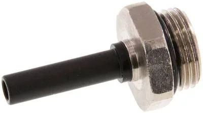 IQSG 386H G, Nátrubek k zašroubování G 3/8"-6 mm koncovka rychlospojky, IQS standard