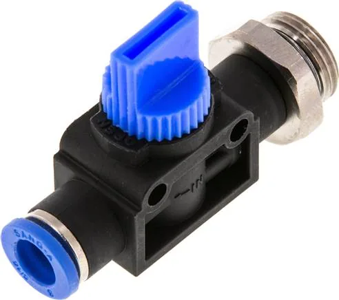 IQSHE 3388 G, 3/2cestný uzavírací ventil G 3/8" 8 mm, Strana hadice odvzdušnující