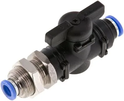 IQSKHS 60, Uzavírací kohout přepážkové 6 mm, IQS standard